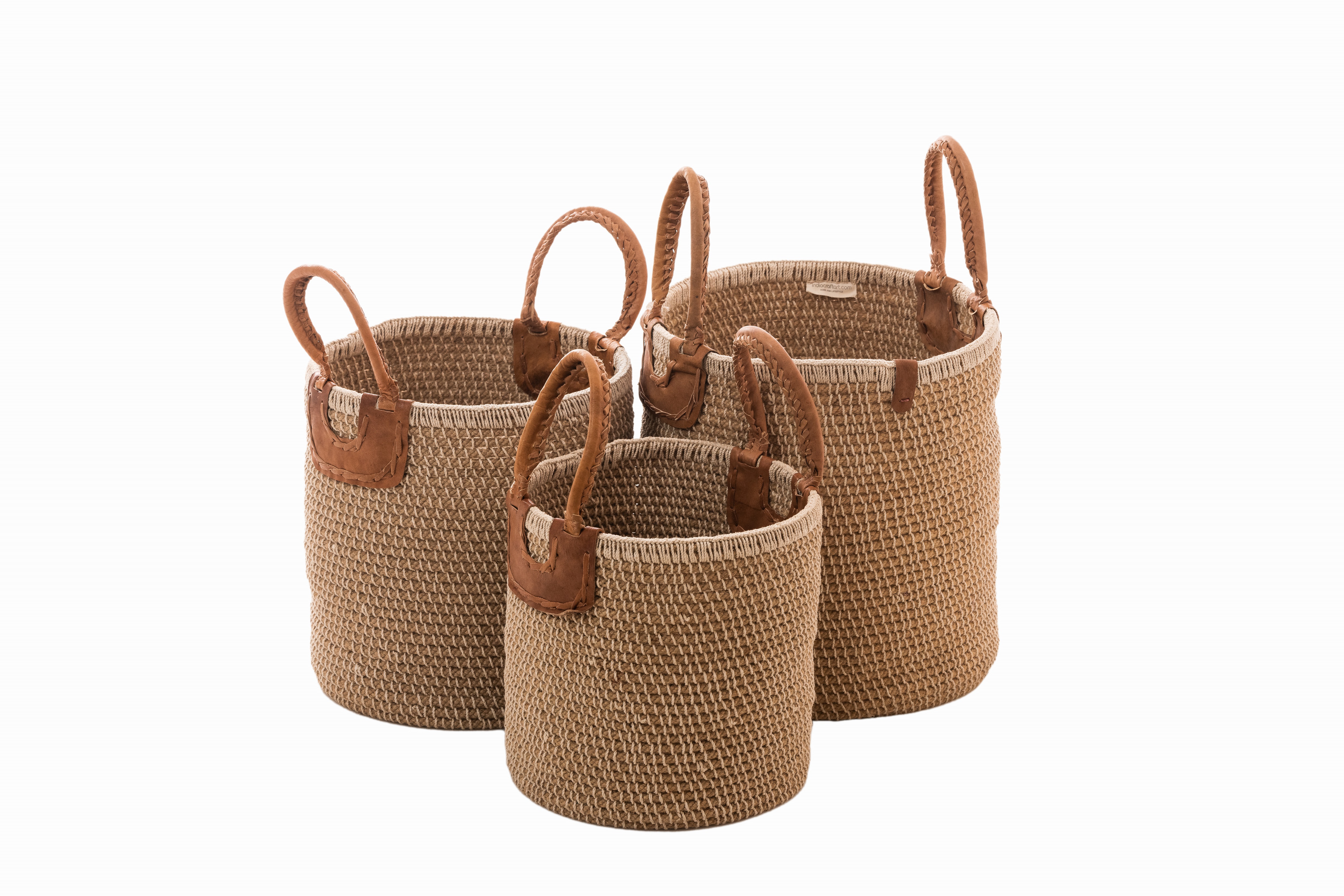 Natural Jute Basket | Large Size