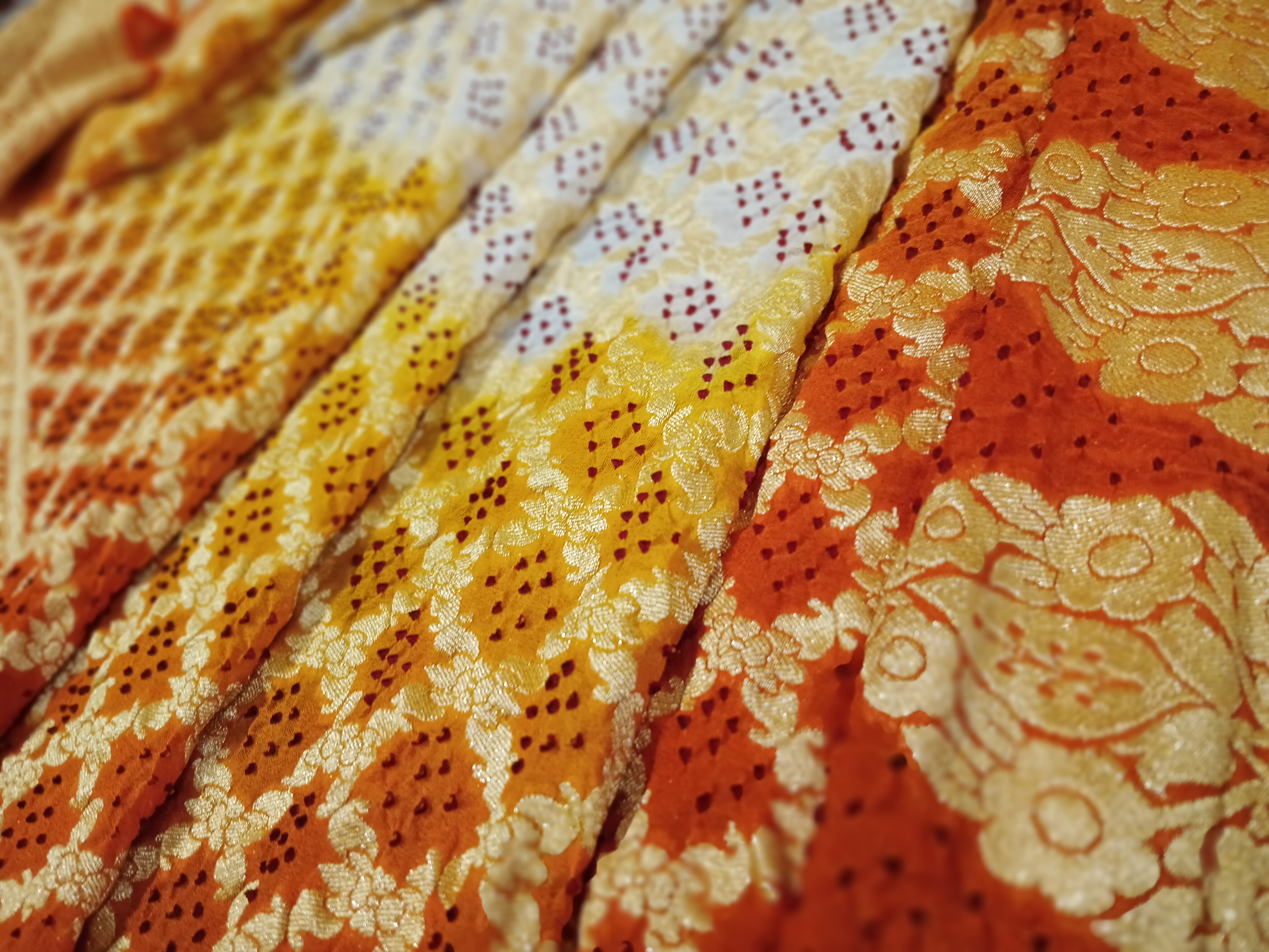 Bandhani banarasi dupatta 