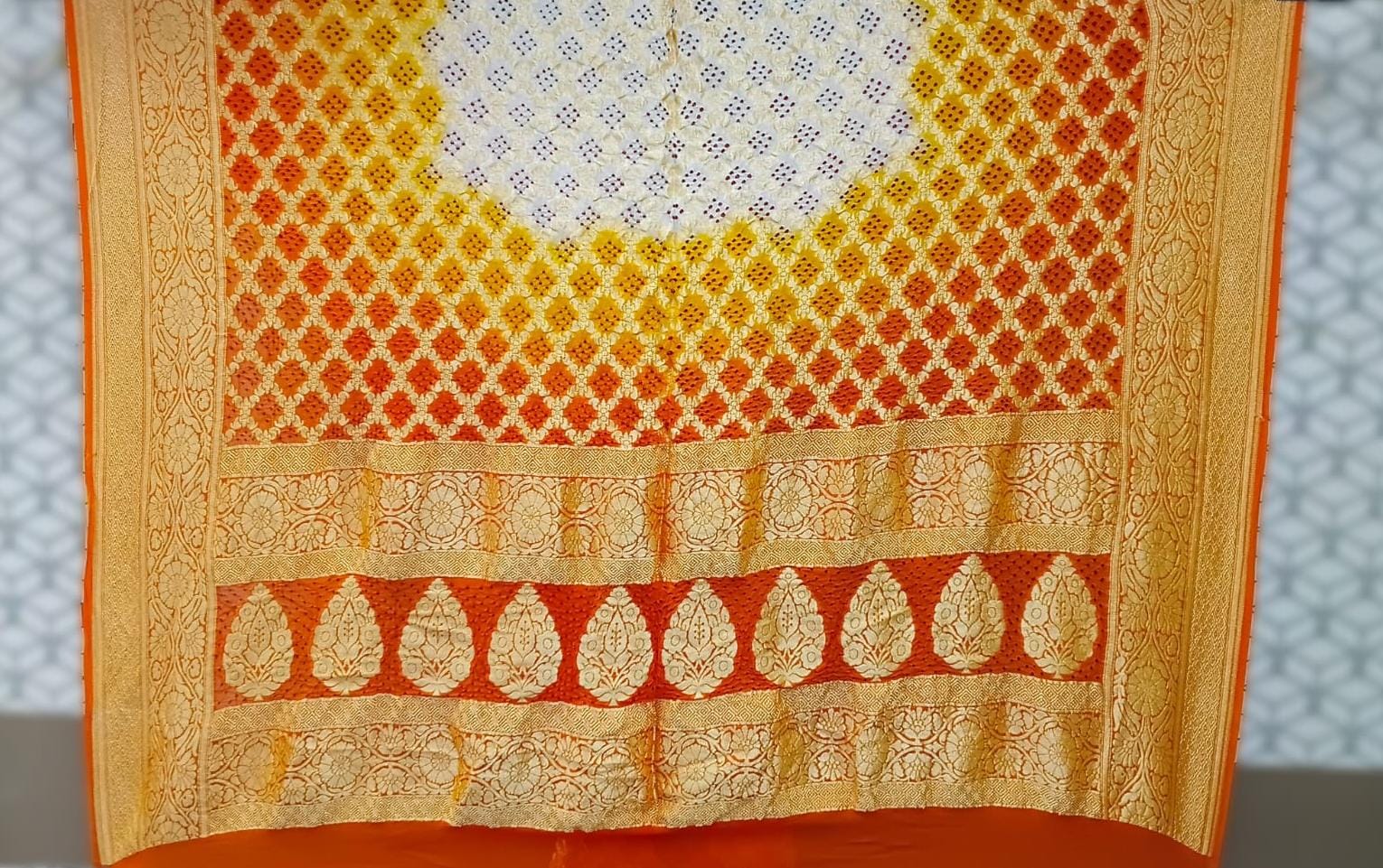 Bandhani banarasi dupatta 