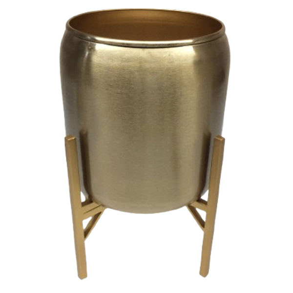 ROUND PLANTER W/STAND