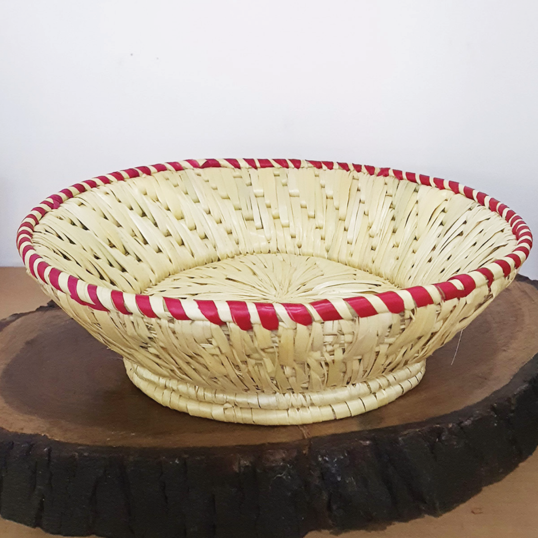 Moonj Grass Handwoven Storage Basket