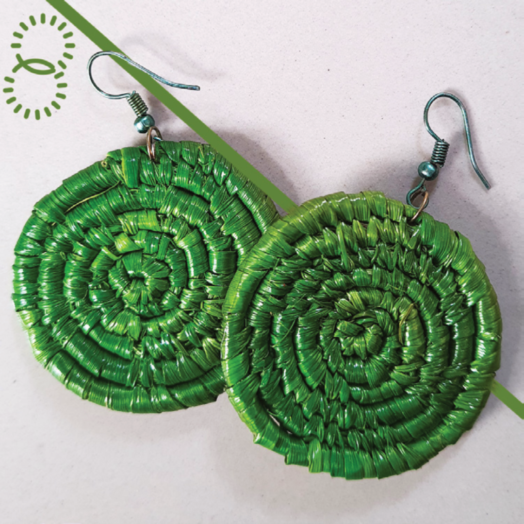 Moonj Grass Handcrafted Earrings