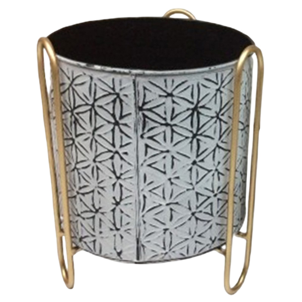 ROUND PLANTER W/STAND