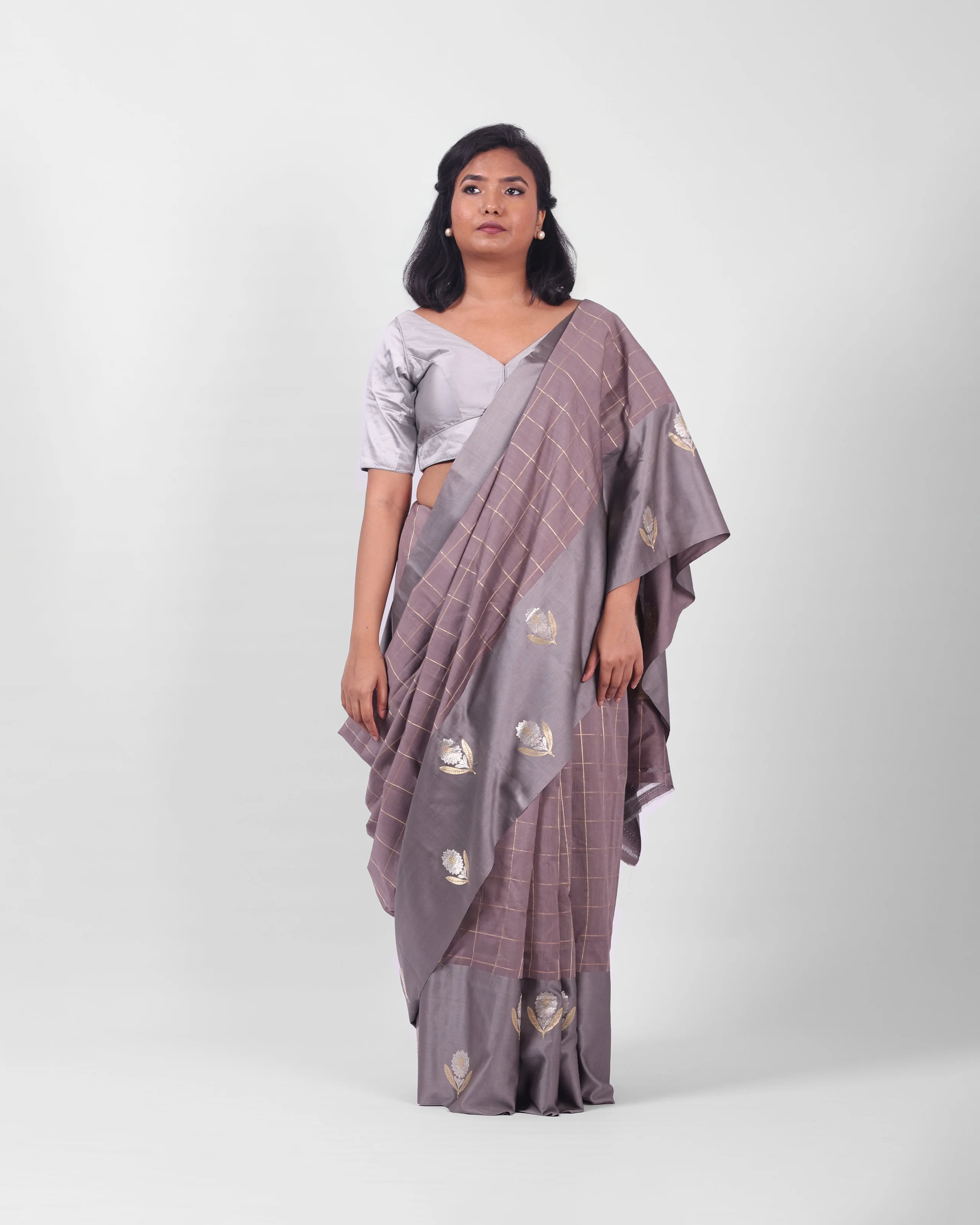 Ridham Kadwa Banarasi Saree