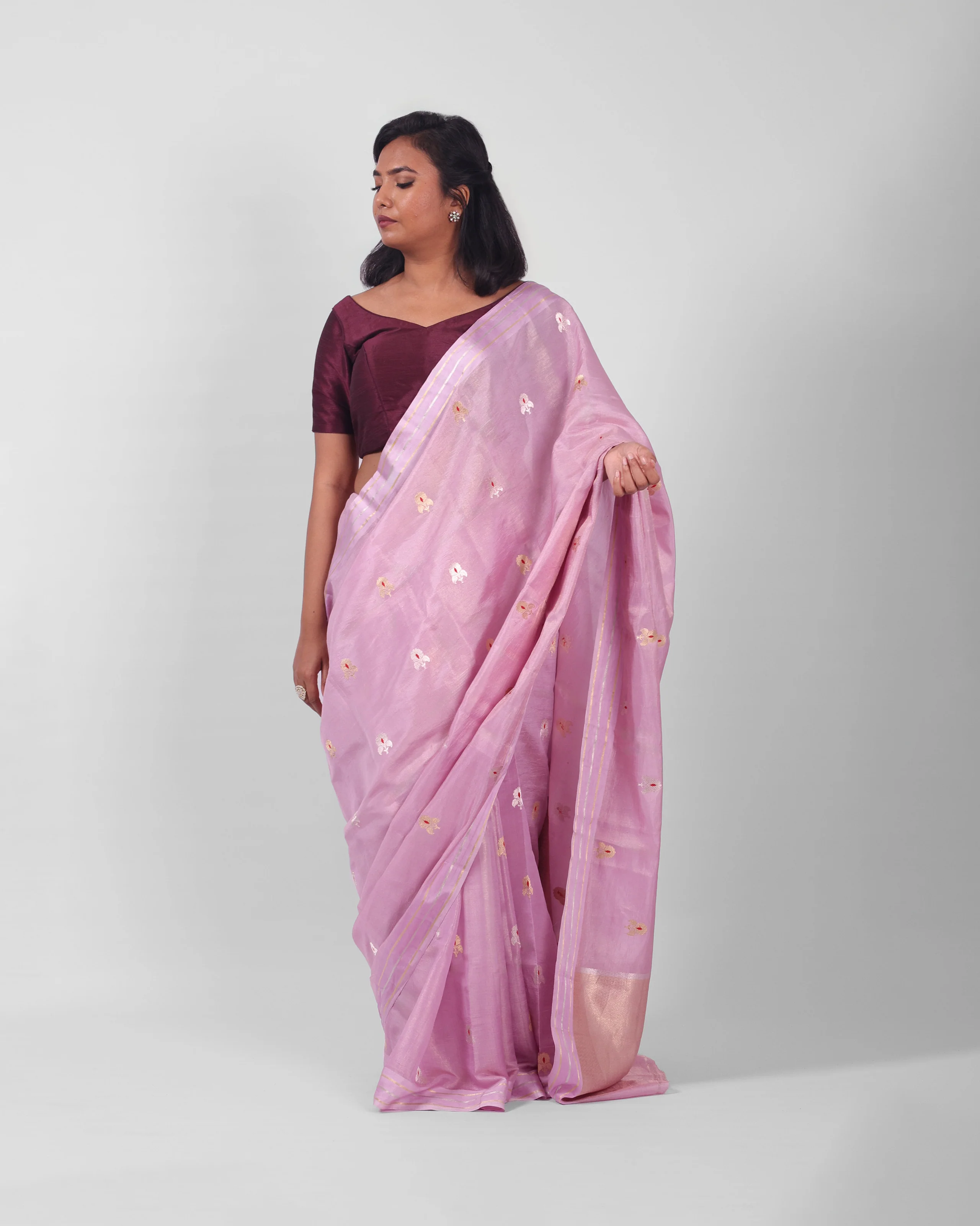 Surkh Kadwa Banarasi Saree