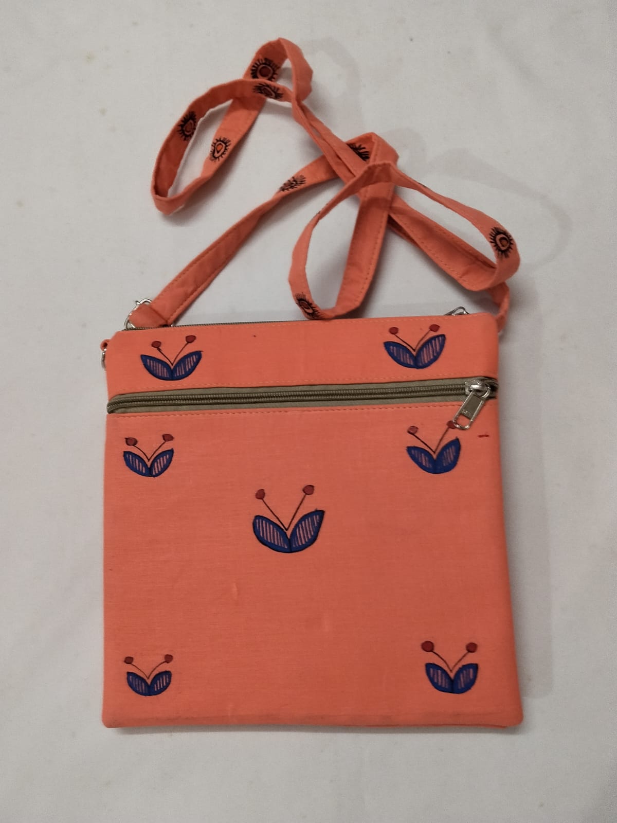 Khadi Cotton Crossbody Bag