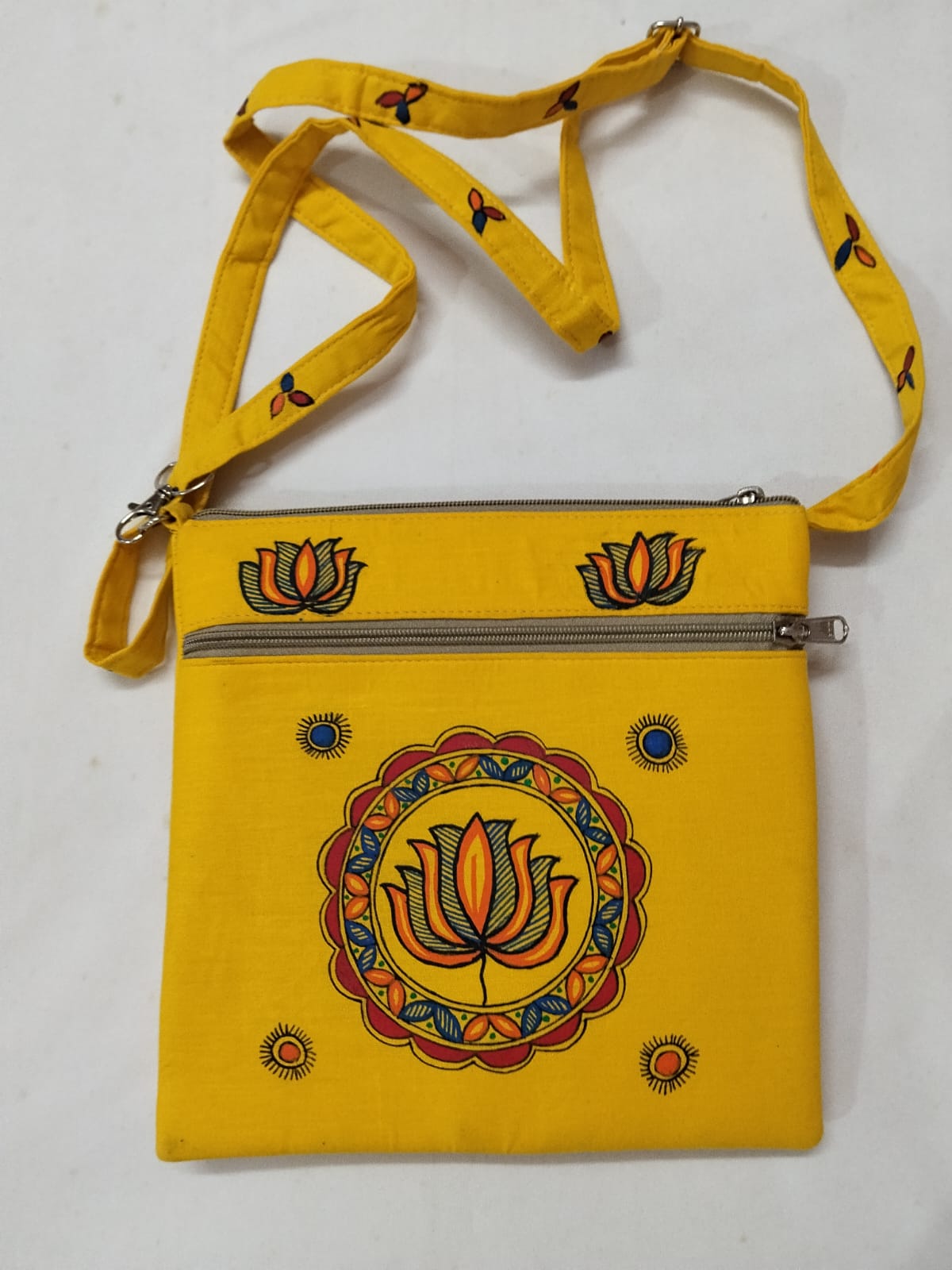 Khadi Cotton Crossbody Bag