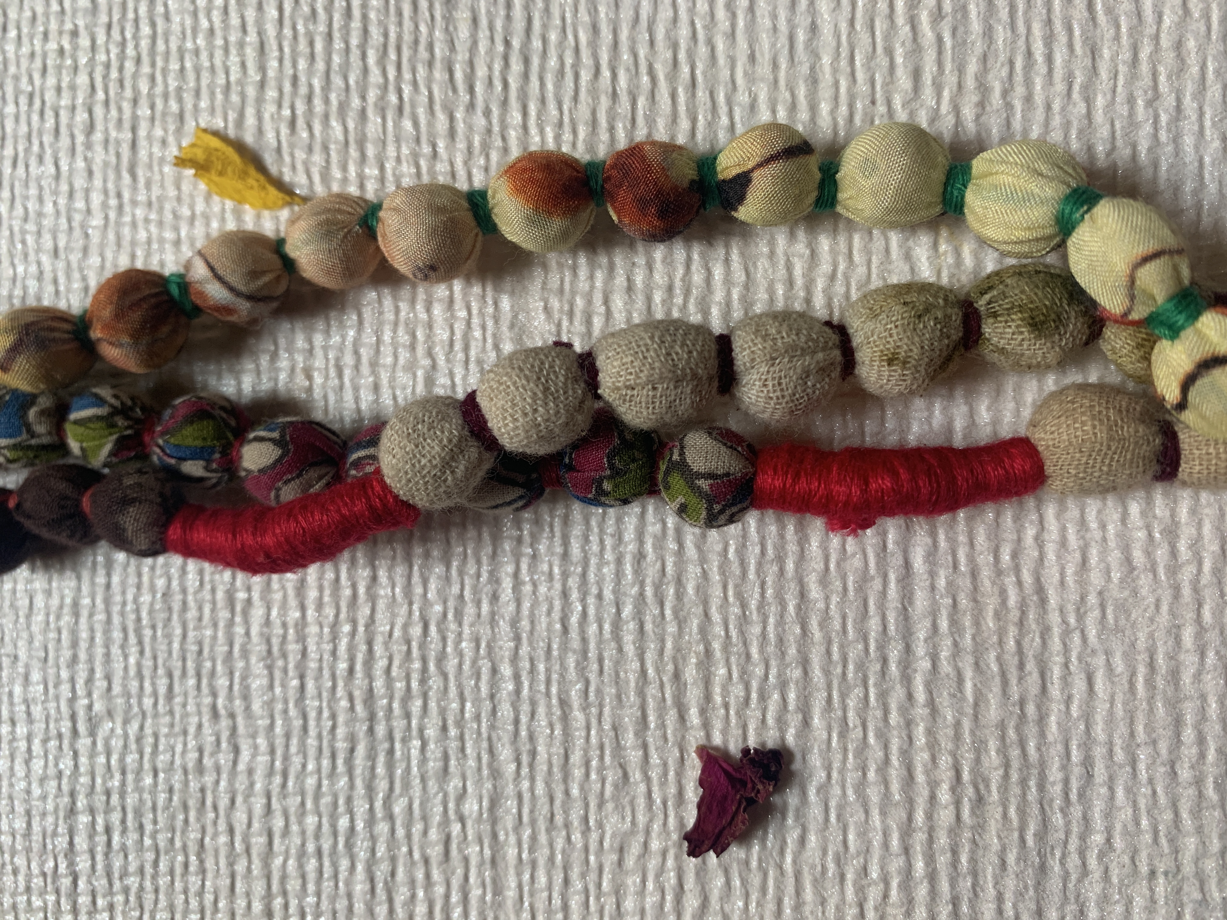  Ayur Herb Upcycled Choker Multilayered Malas