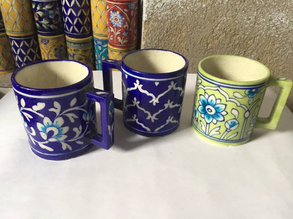  Blue Pottery Ceramic mug 