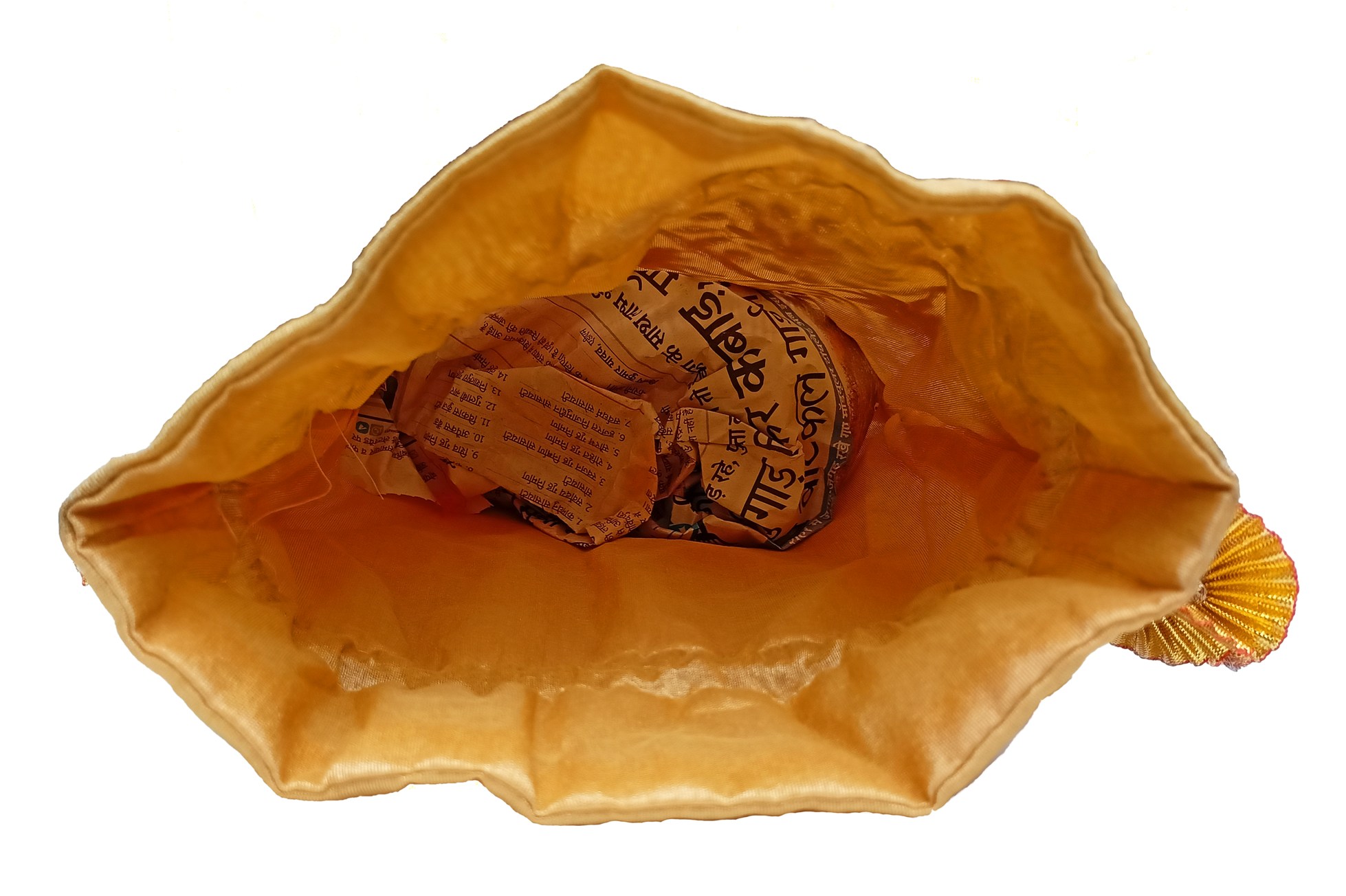 Women Traditional Handmade golden Potli