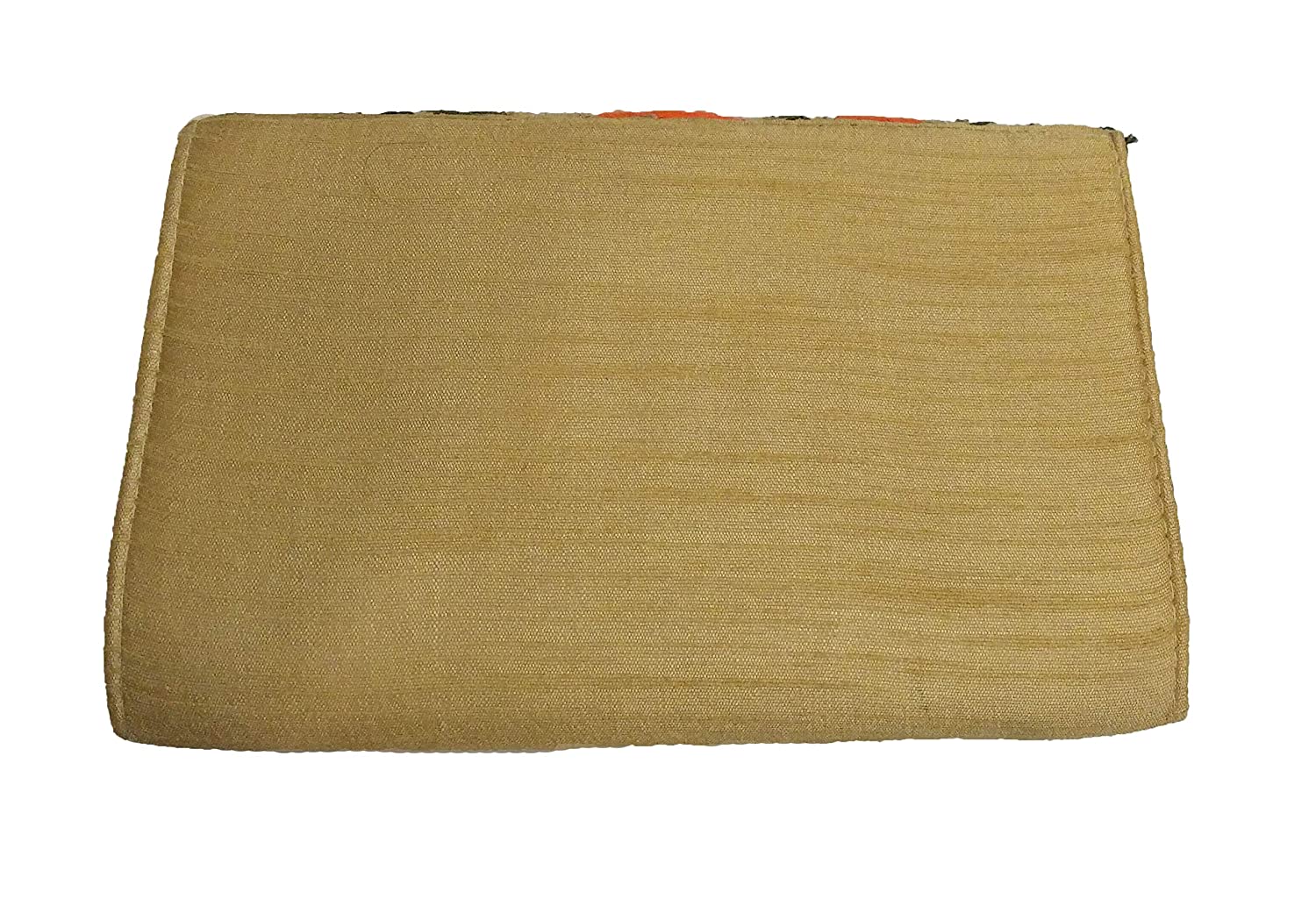 Thread Work flap Clutch(Cream)