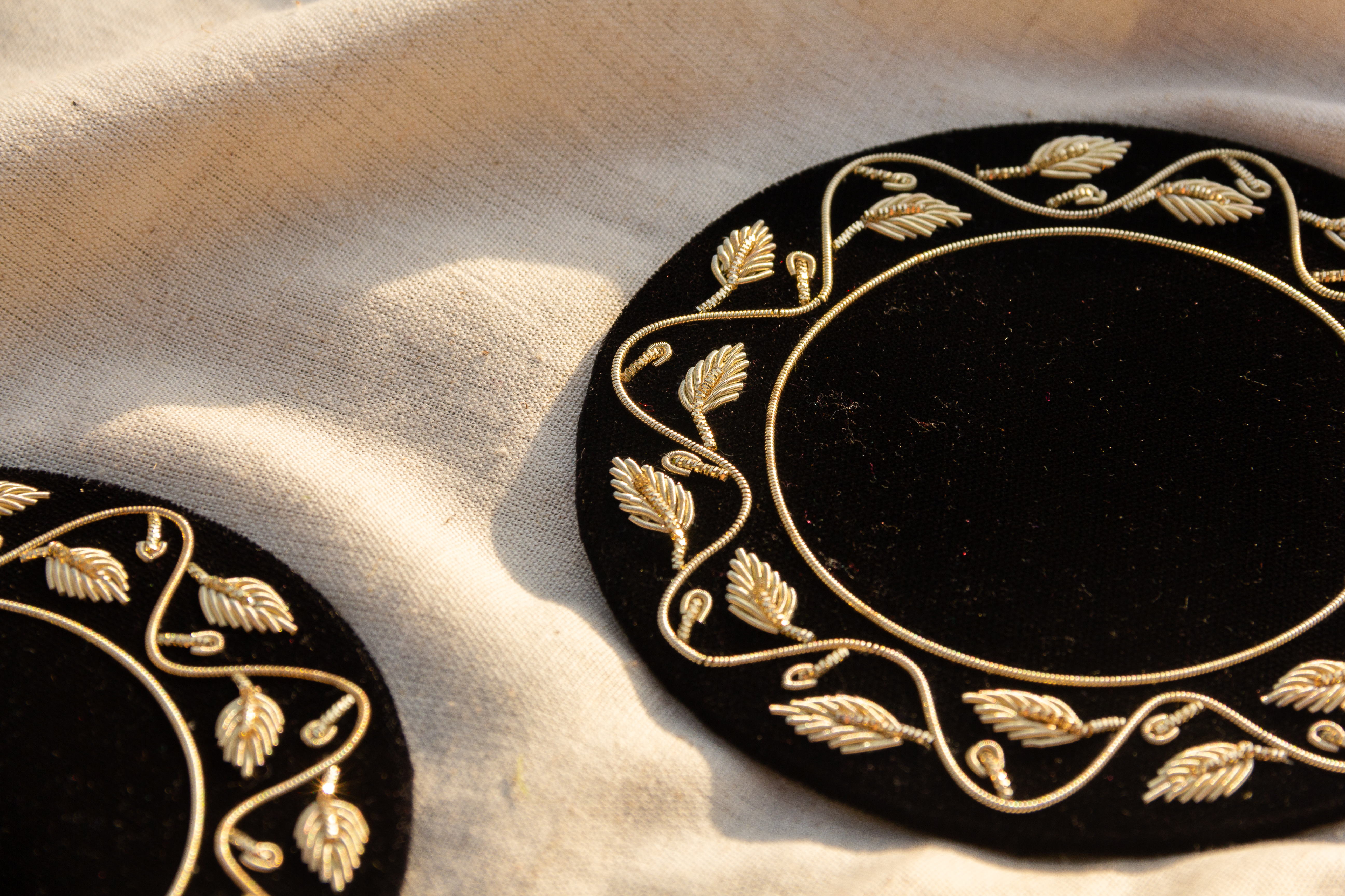 Set of 2 'Kusum' Coasters 