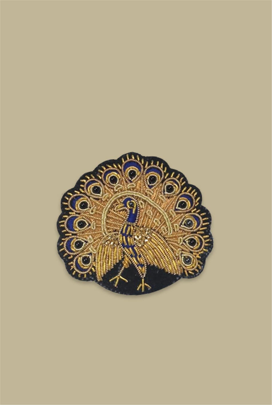 Peacock Brooche 