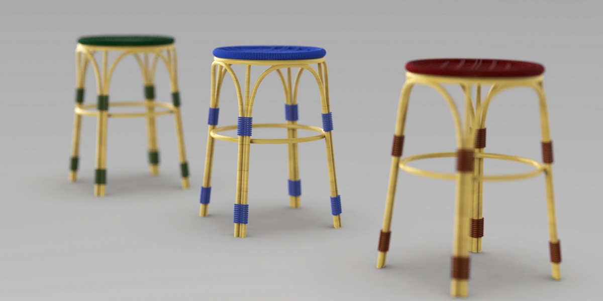 AIRE: A SUSTAINABLE CANE STOOL