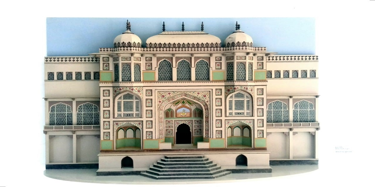 Amber fort, 3D model
