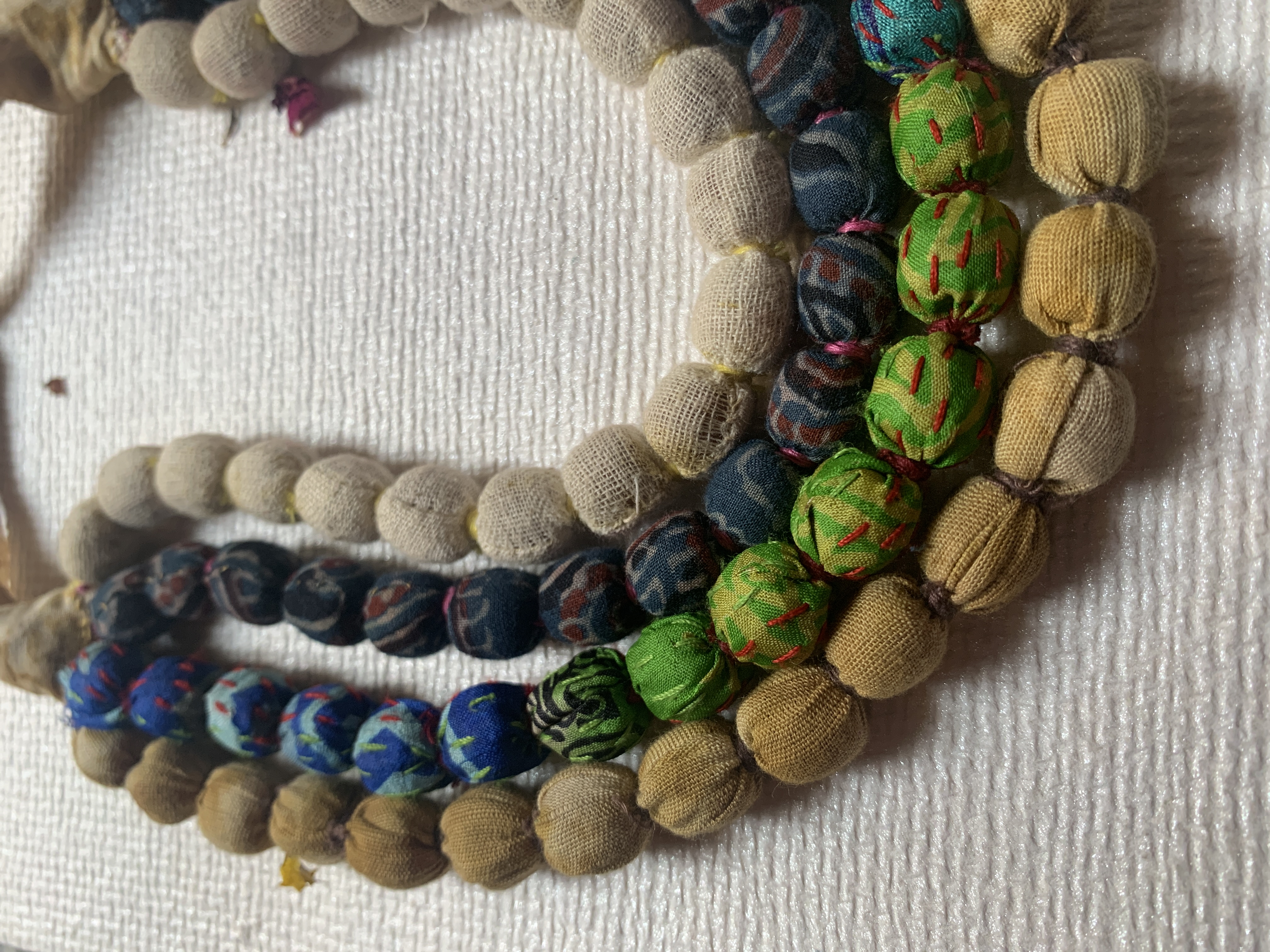 Ayur Herb Upcycled Choker Multilayered Malas