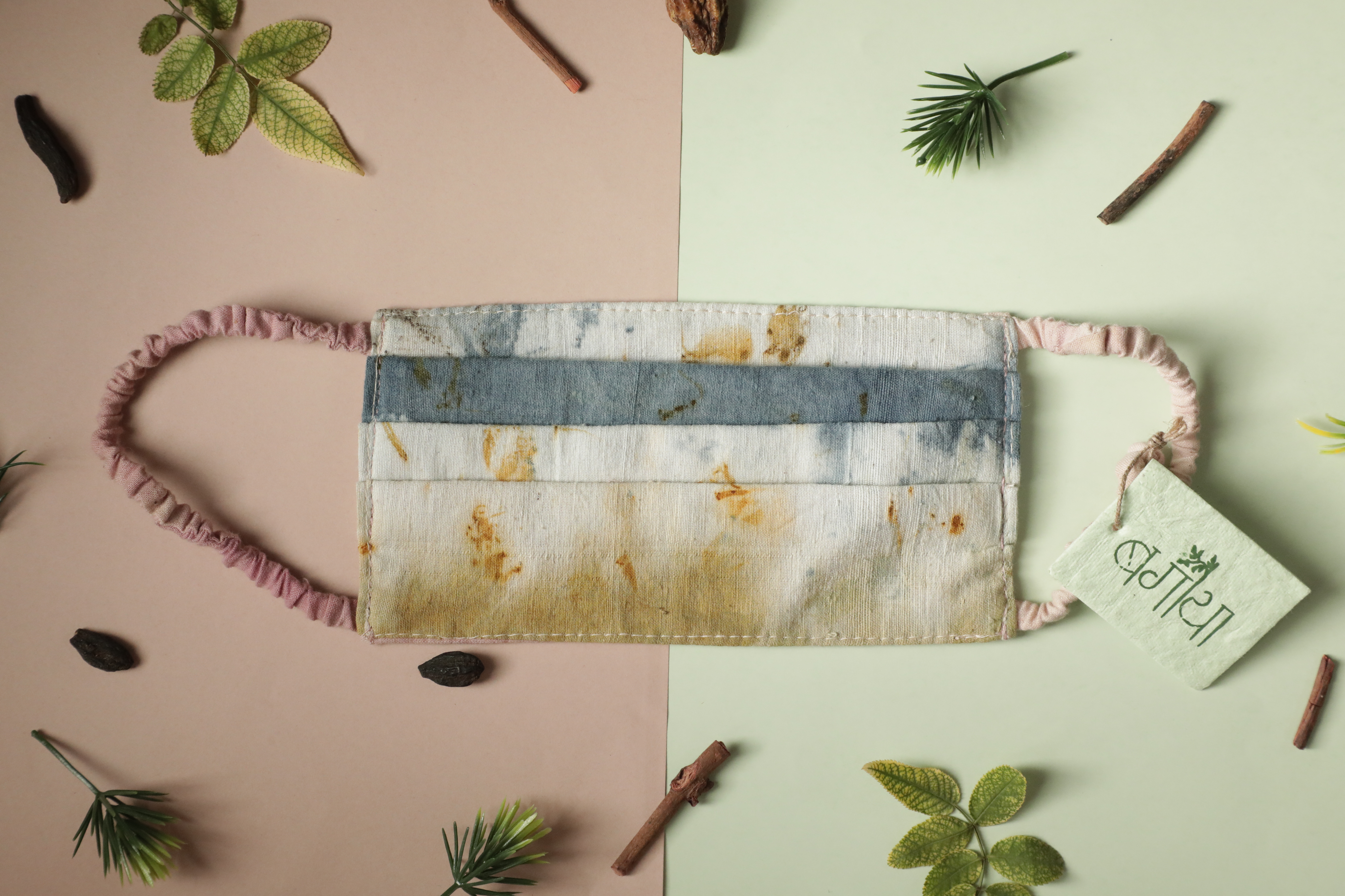 Ayur Herb Upcycled Kala Cotton Face-masks