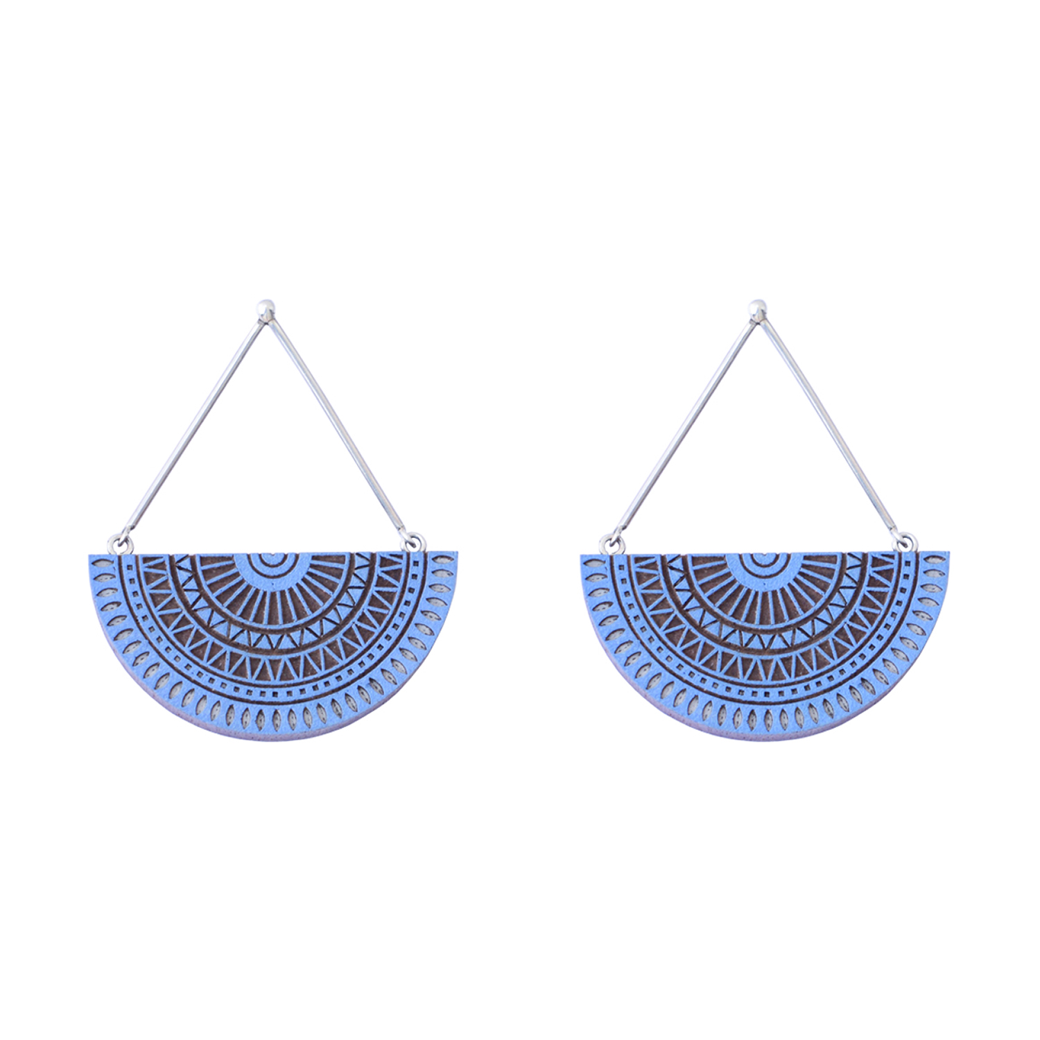 Chandratithi Indigo Earrings