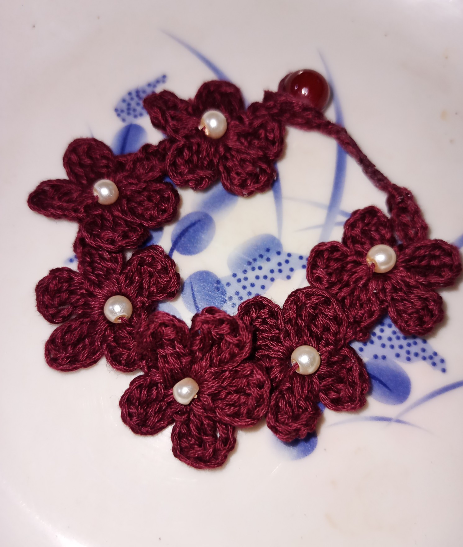 Crochet bracelet 