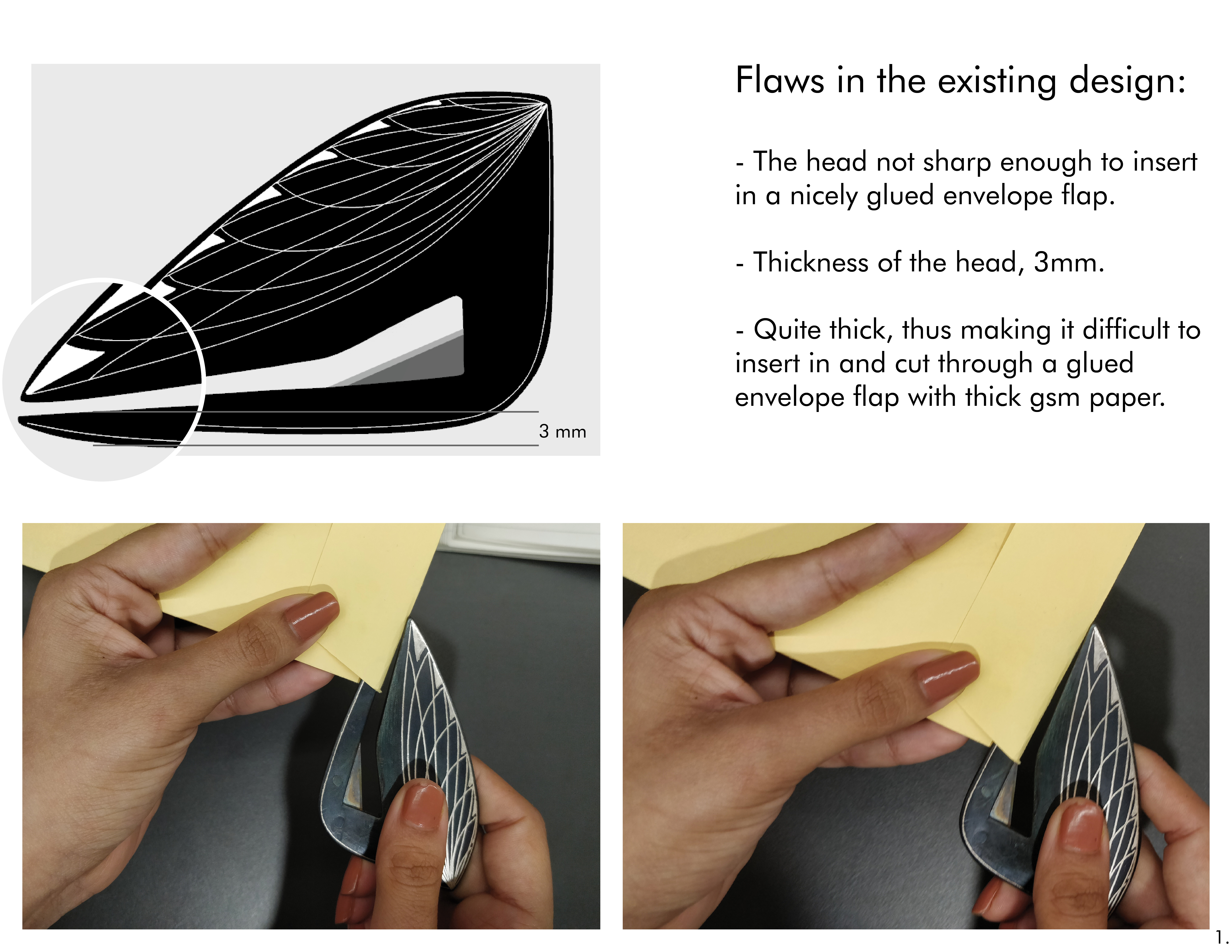 Envelope Opener in Koftgiri