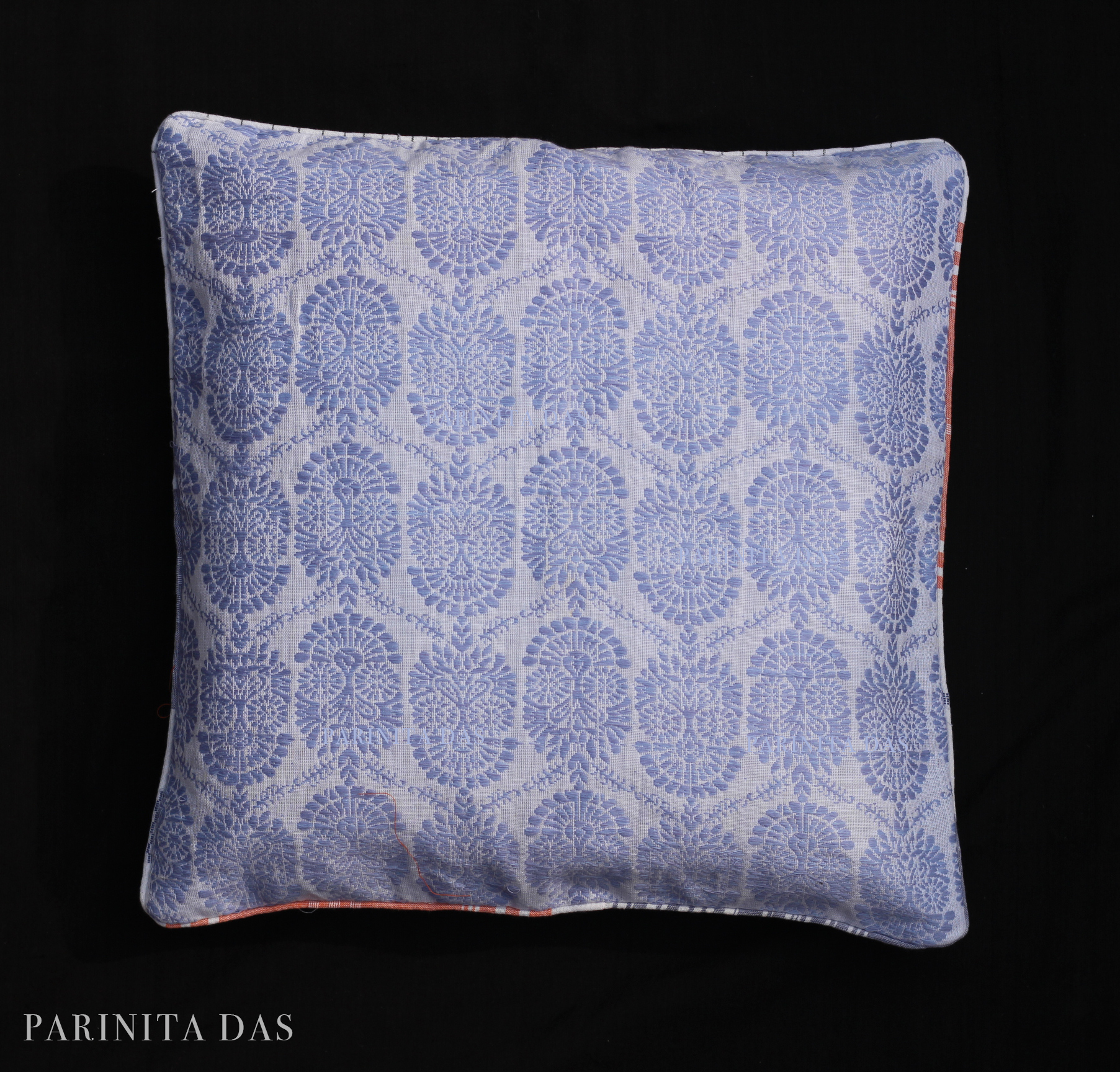 Floral 100% cotton cushion