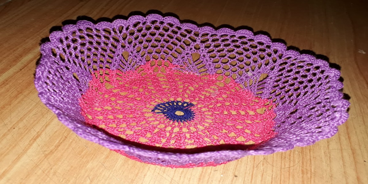 Handmade Cotton Thread Basket