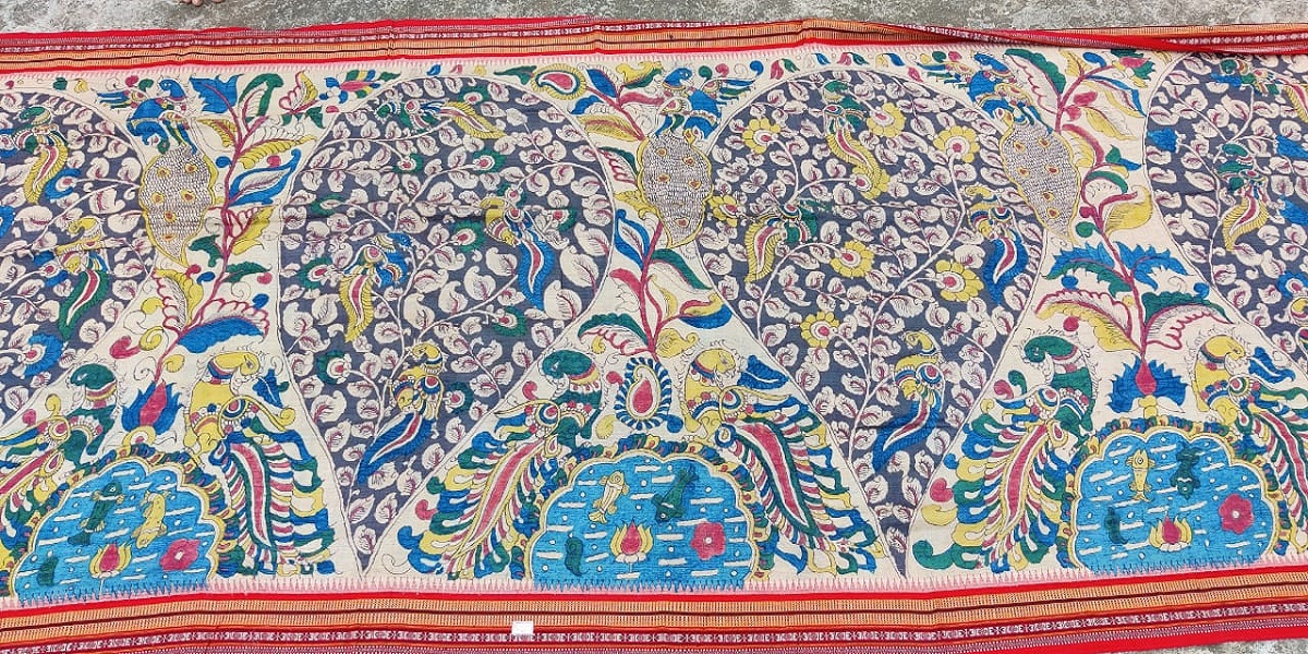 Handmade Vidharbha Tussar Silk Saree