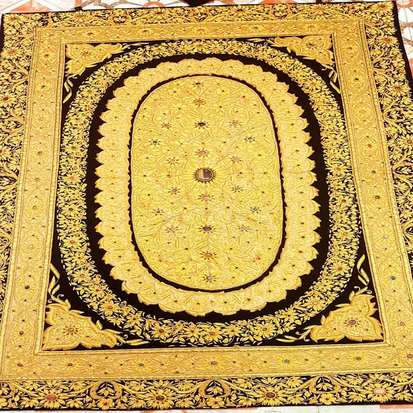 Handmade silk carpet