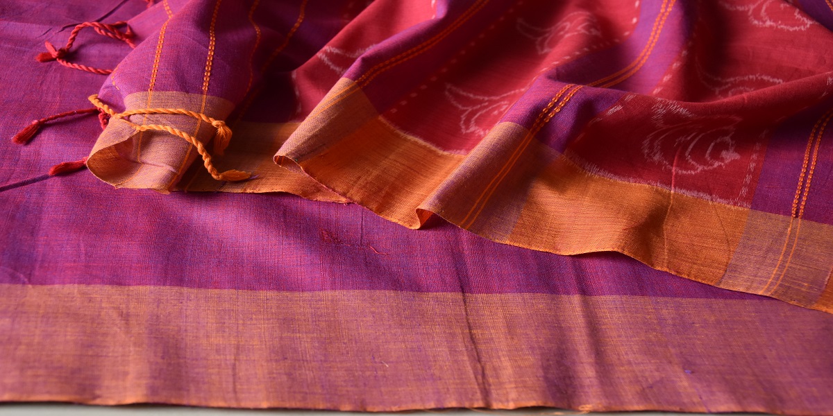 Handwoven Cotton Saree
