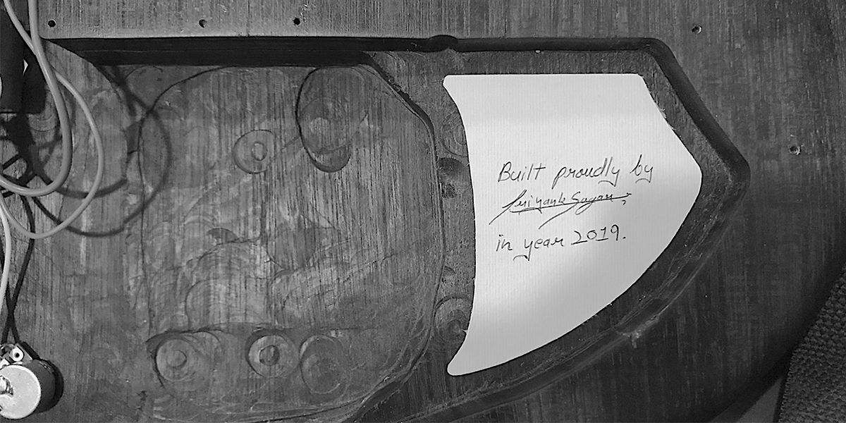 Indian Rosewood Electric Guitar