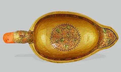 KASHMIRI PAPER MACHE DUCK BOWL