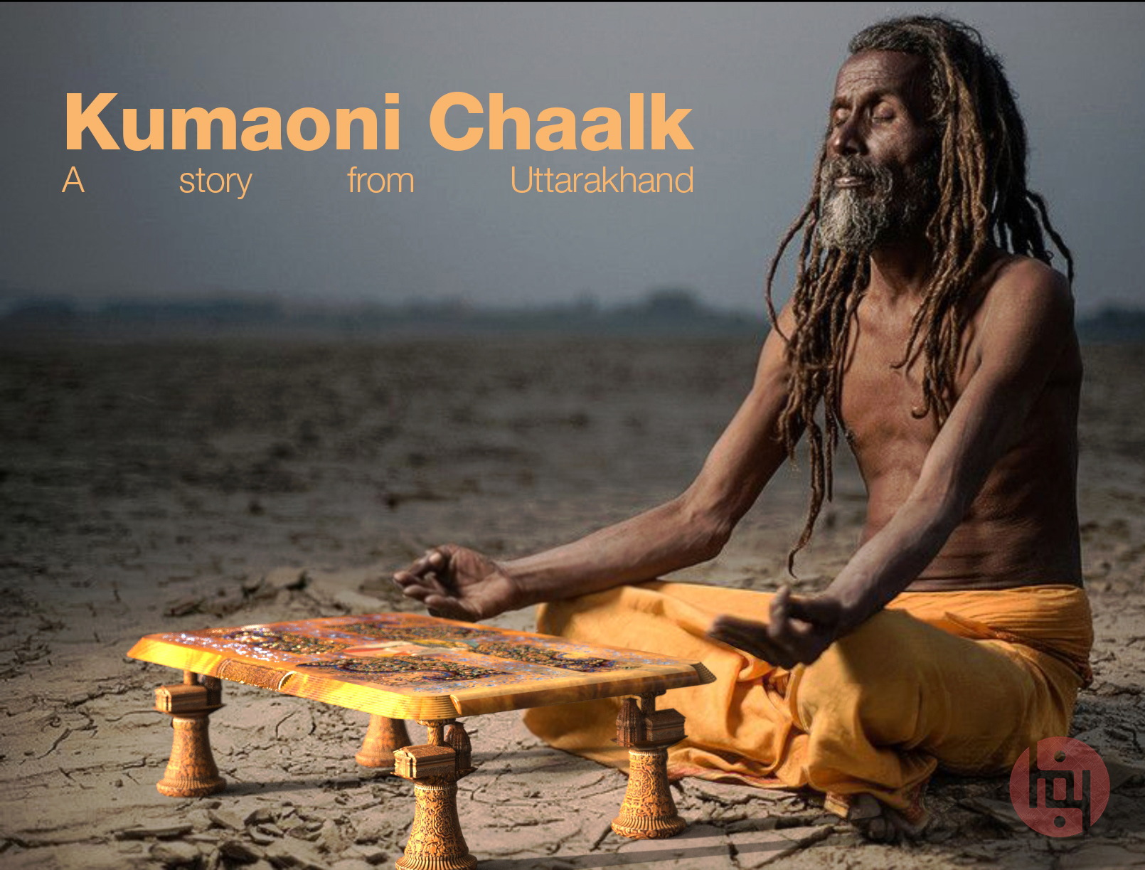 Kumaoni Chaalk: A table for religious ceremonies