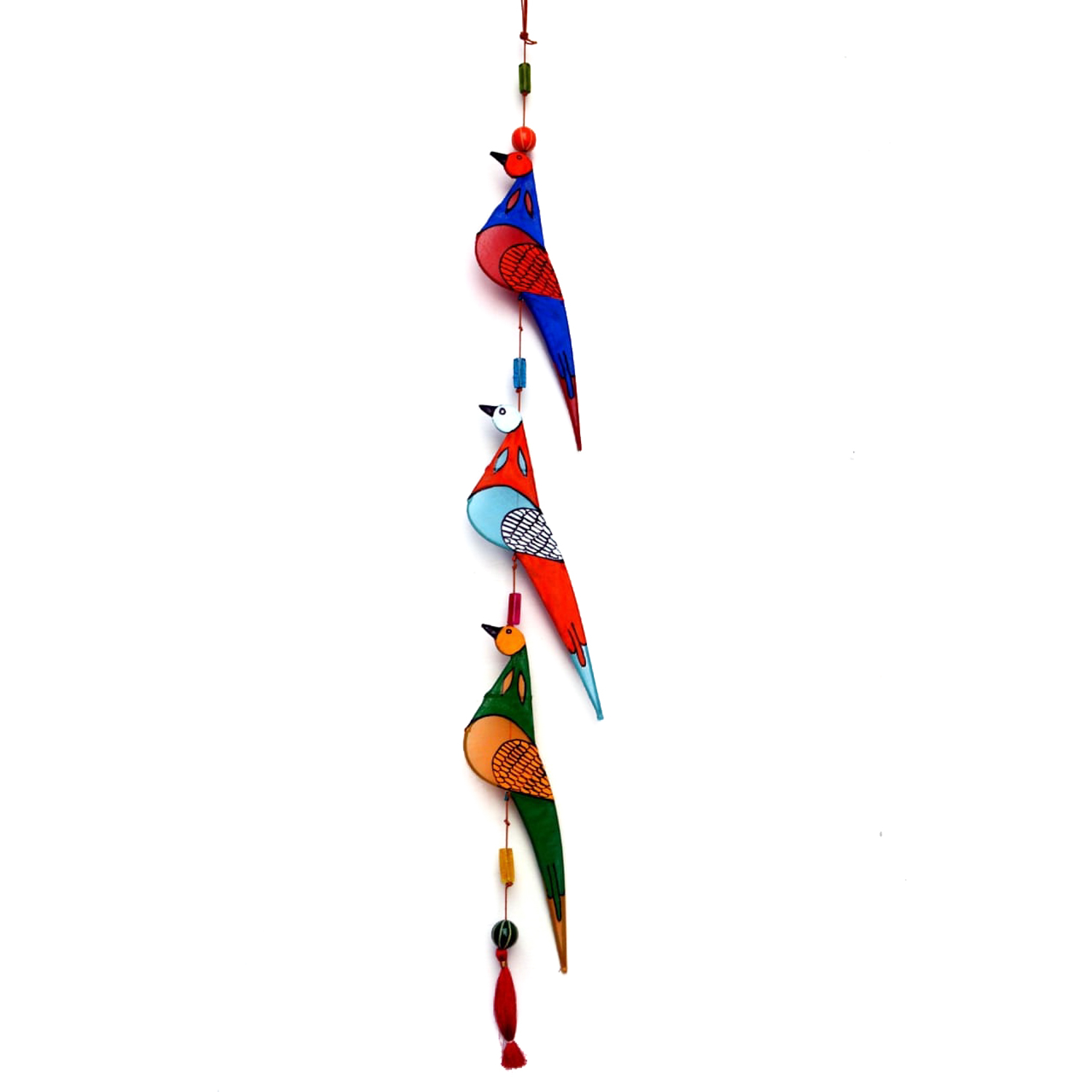 POTLI Handmade Birds Wall Hanging