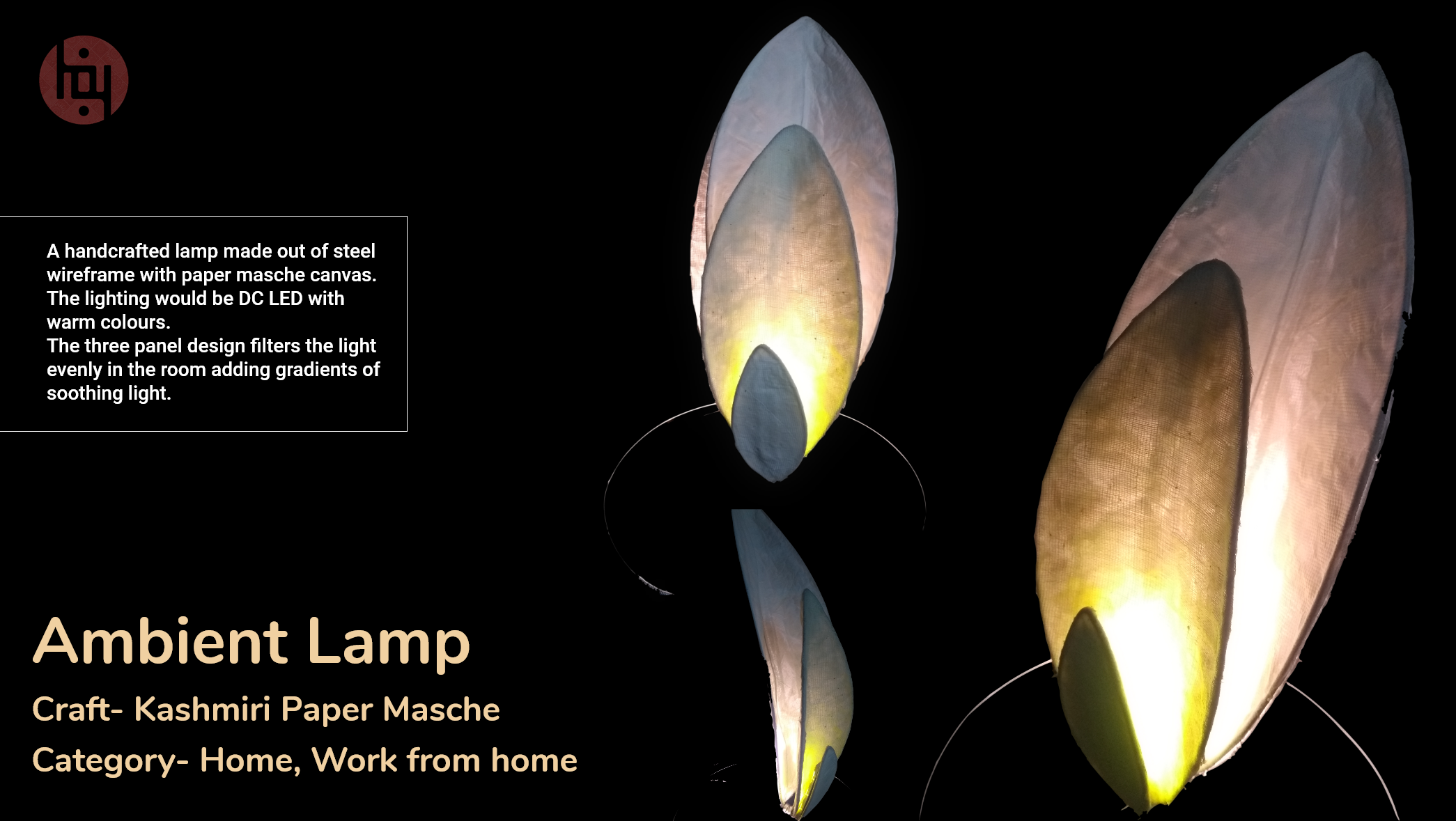 Paper Masche - Ambient Mood Setting Lamp