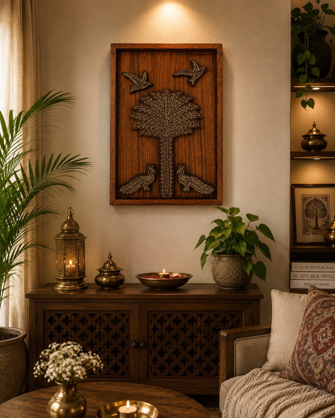 Sheesham Wood Wall Hanging