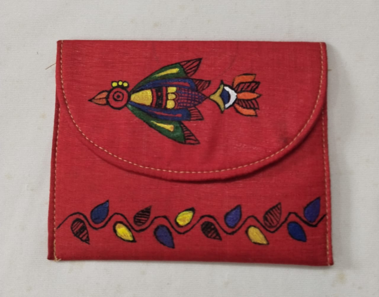 silk coin pouch